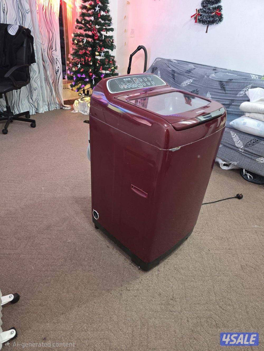 Samsung 7.5kg Top Load Washing Machine – Powerful Wash | Fully Working4