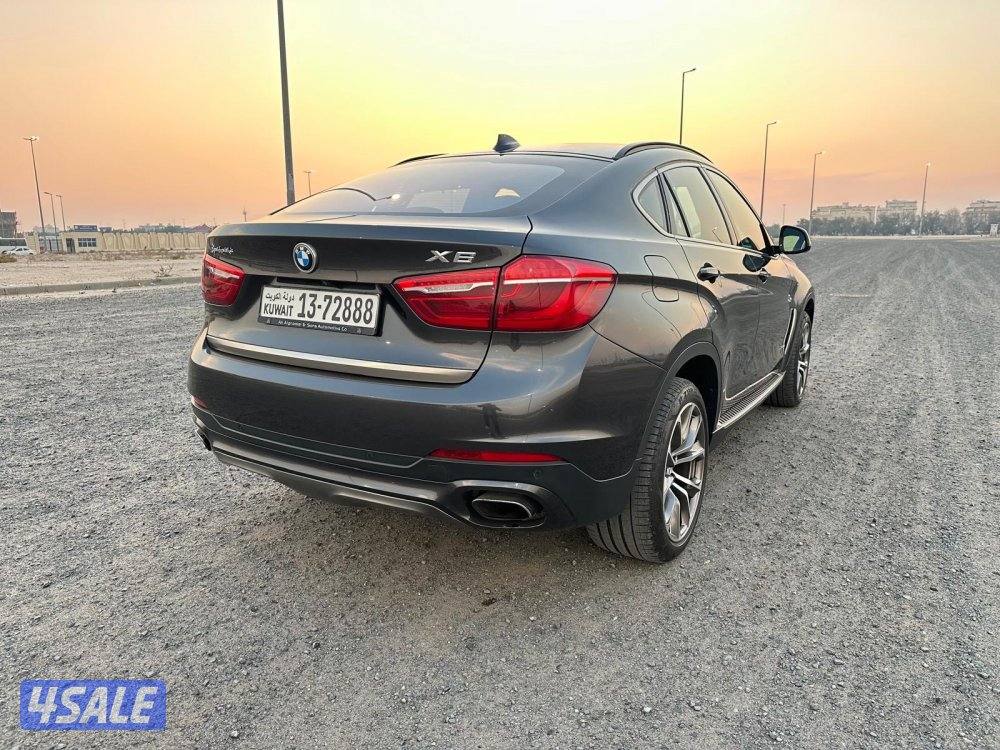 بي ام X6 مواصفات خاصة الغانم صبغ وكالة و عداد قليل4