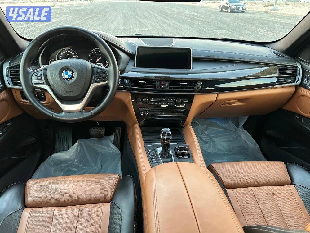 بي ام X6 مواصفات خاصة الغانم صبغ وكالة و عداد قليل5