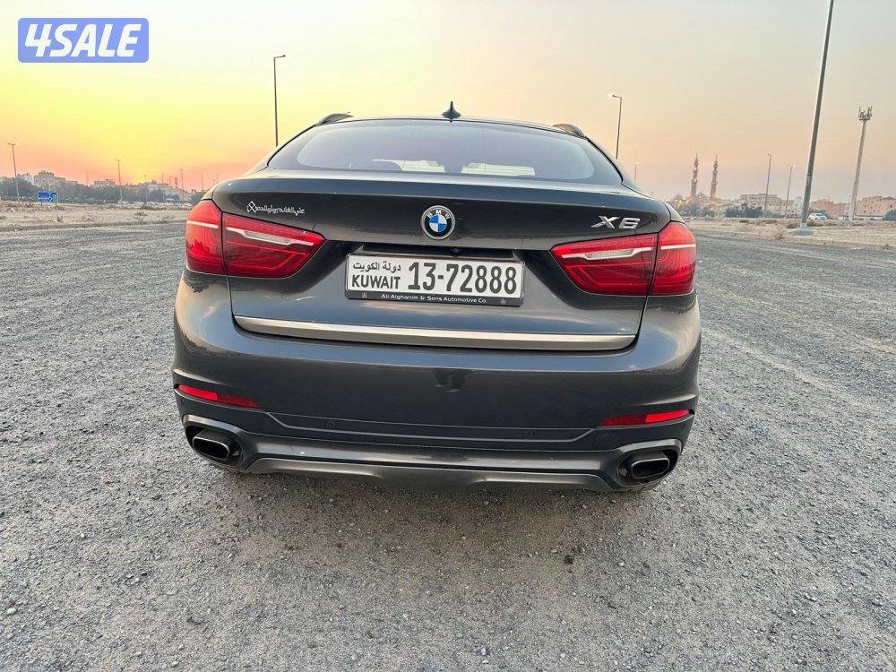 بي ام X6 مواصفات خاصة الغانم صبغ وكالة و عداد قليل6