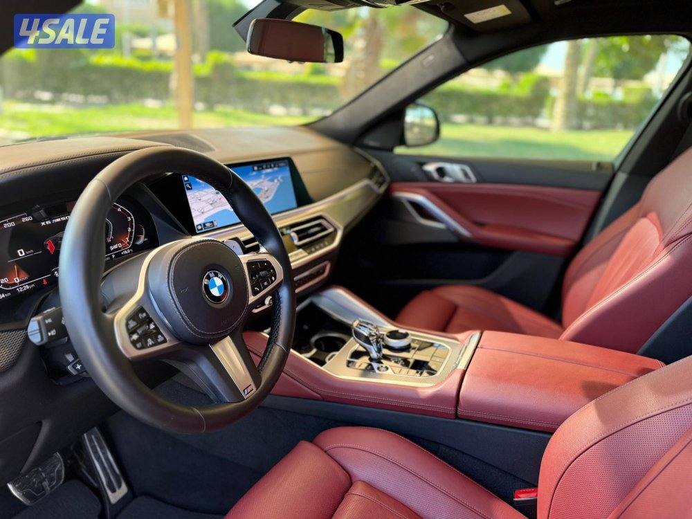 للبيع : بي ام دبليو X6 V8 موديل : 2020 عداد : 128 الف7