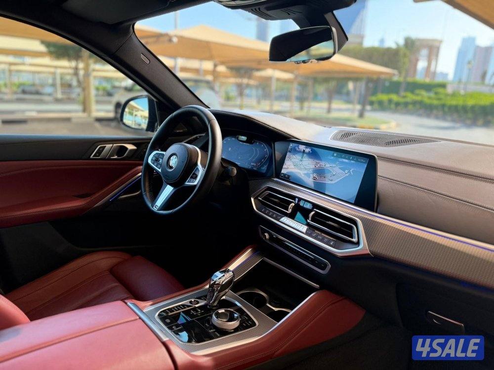 للبيع : بي ام دبليو X6 V8 موديل : 2020 عداد : 128 الف9