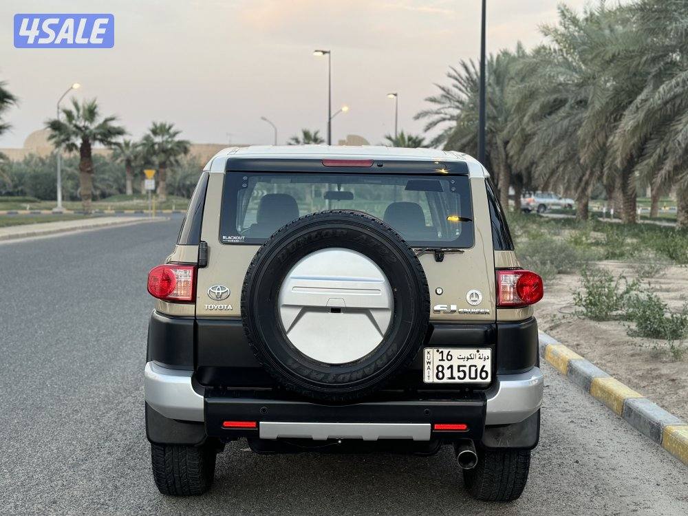 تويوتا FJ موديل 2018 وارد الوكاله صبغ الوكاله5