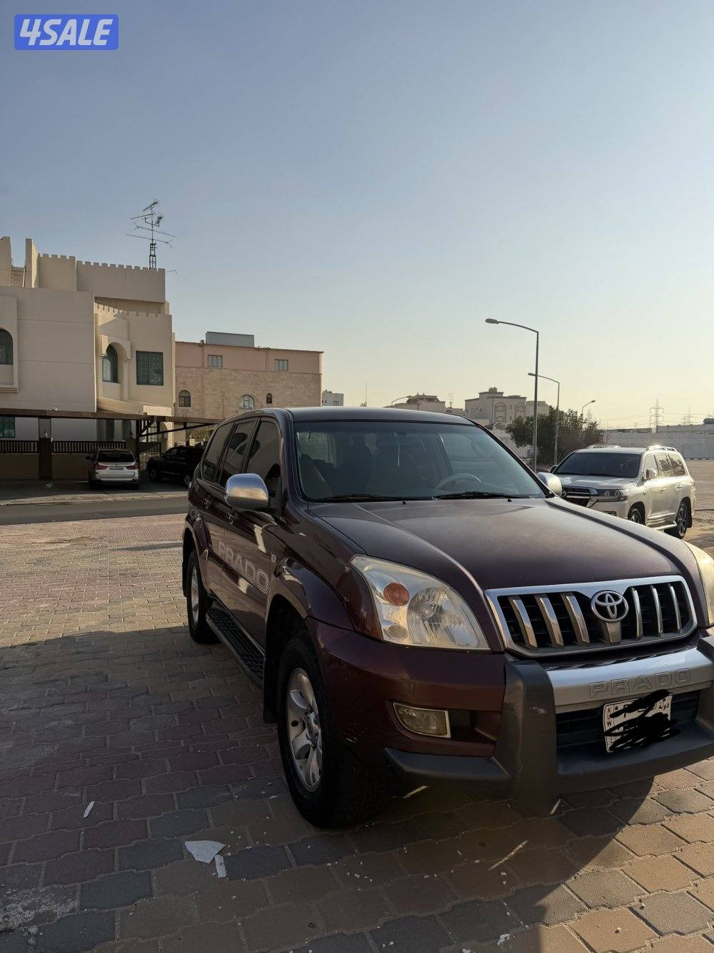 برادو 2007 شرط الفحص صبغ وكالة معادا زلوق بسيطة ماشي 284 الف1