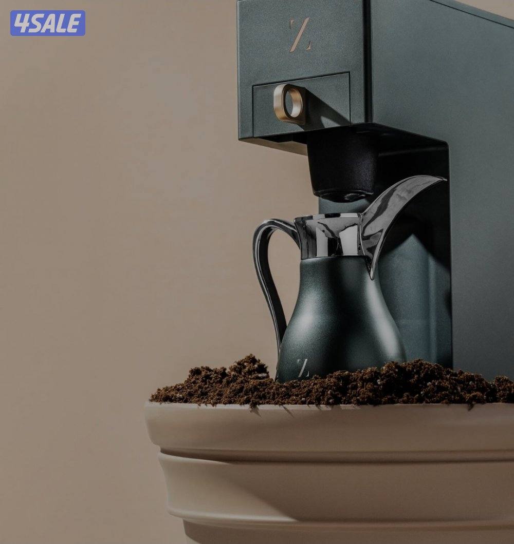 مكينة زل للقهوة العربية + الدلة و ثلاث فناجيل من نفس الشركة1