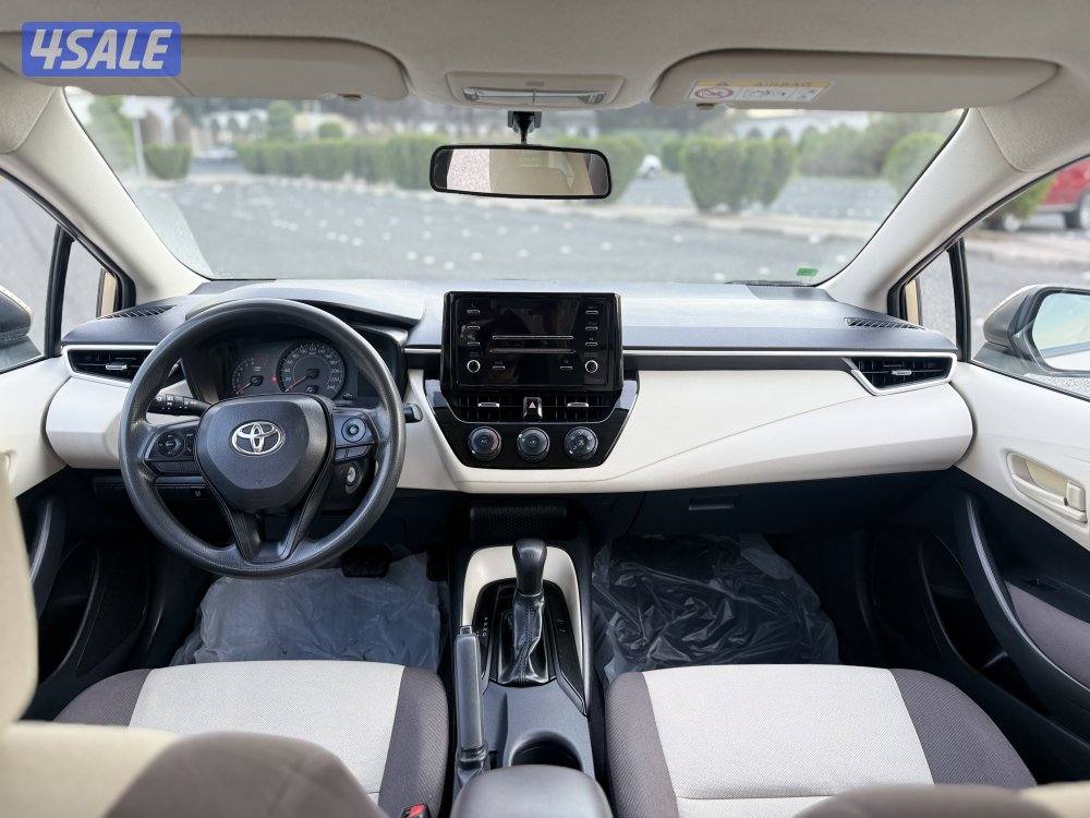 تويوتا كورولا 2021 ماشي 49 الف Toyota Corolla 2021 49k..kms5