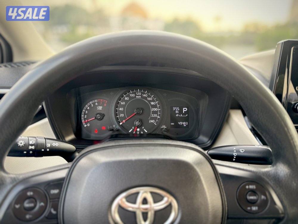 تويوتا كورولا 2021 ماشي 49 الف Toyota Corolla 2021 49k..kms9