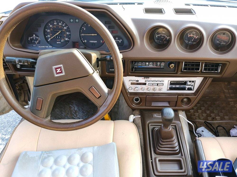 للبيع نيسان زد 280 موديل 1983 توسيت امريكي ماشي ١١١٠٠٠ شرط الفحص4