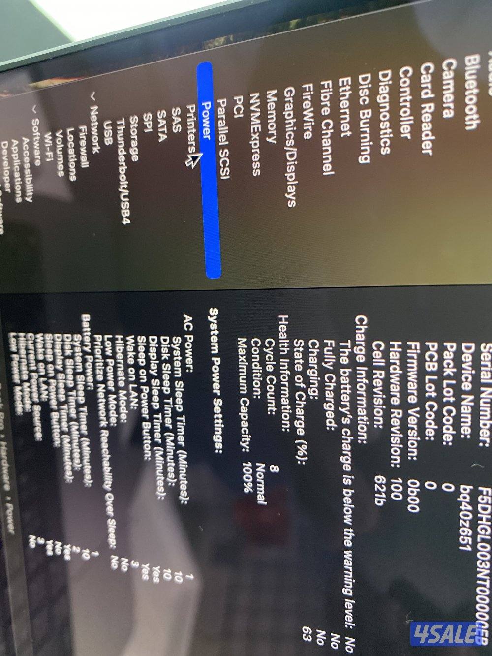 Macbook pro M4 mint condition like new only 8 cycle battary 100 %6