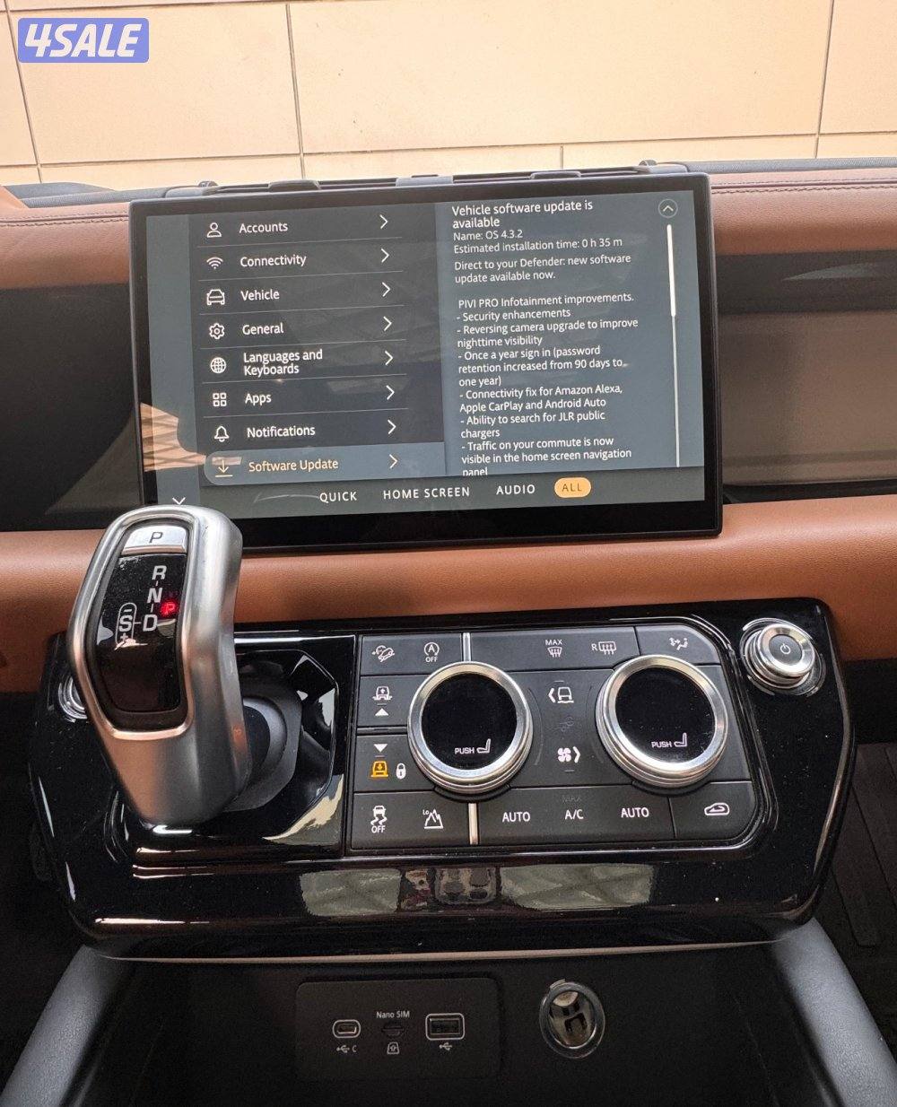 للبيع ديفندر HSE موديل 2024 الغانم صبغ الوكالة10