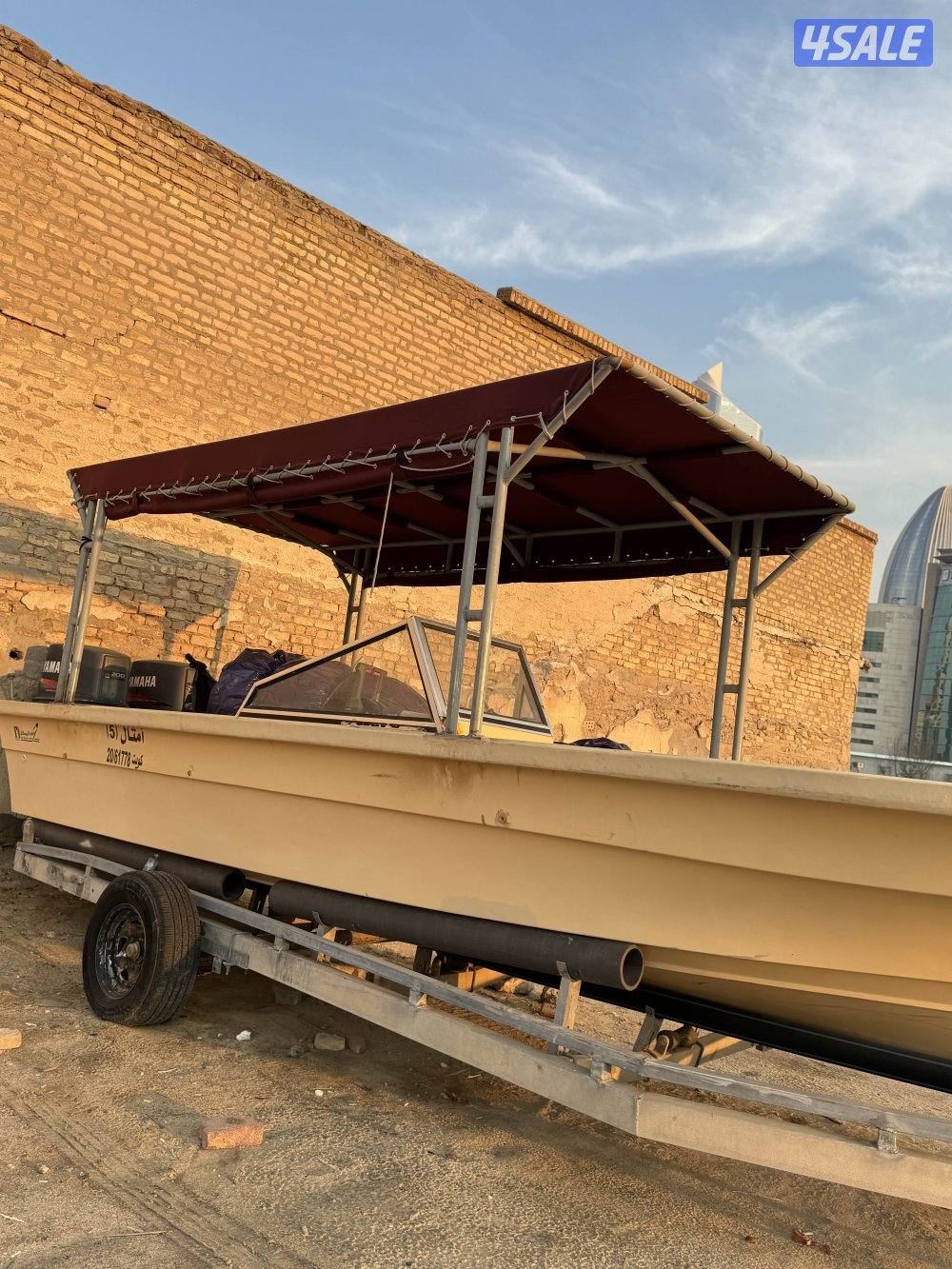 للبيع طراد اليوسفي 25 قدم0