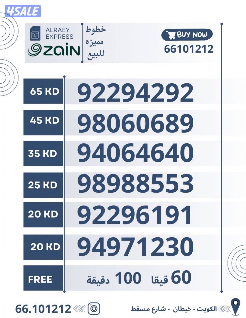 ارقام تعبيه3