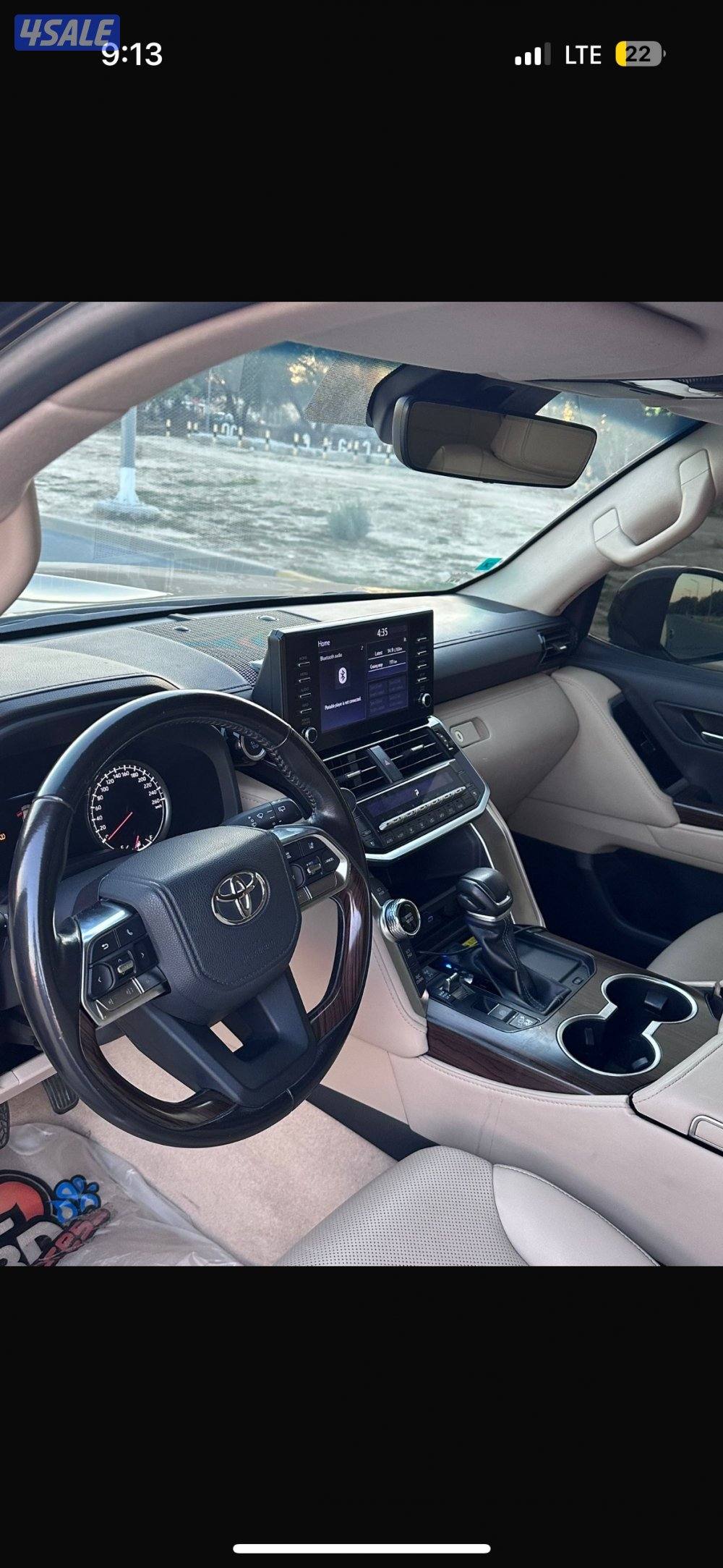 للبيع لاندكروزر موديل  ٢٠٢٢ كامل المواصفات عداد 188 الف سيرفس منتظم ما4