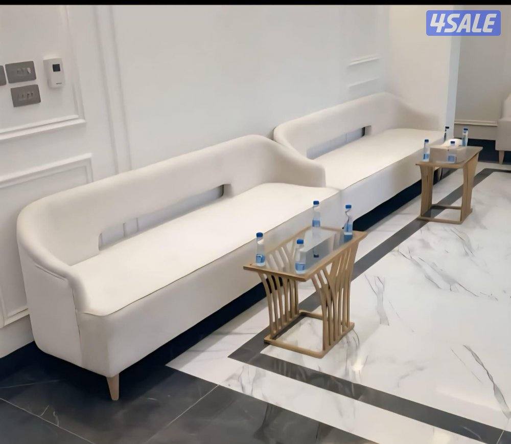 تاجير كراسي مخمل  و كنبات مع طاولاتهم -دي جي -كوش -تصوير -فاليه -زينه10