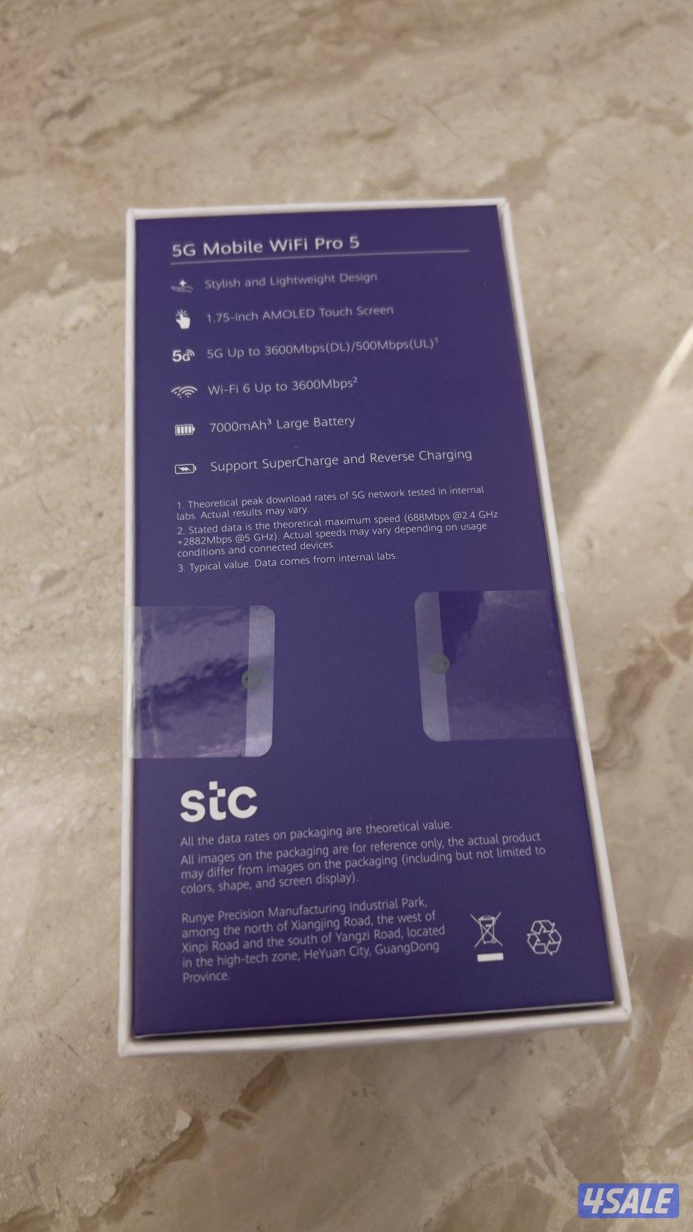 راوتر متنقل 5G Mobile WiFi Pro 5 البطارية الكبيرة1