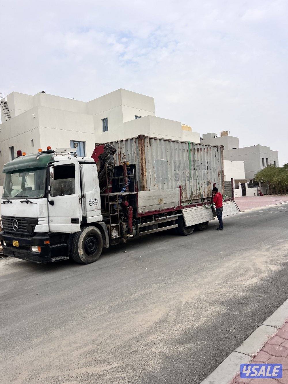 لوري كرين سطحه كرين نقل جميع انواع العدات نقل شاليهات8