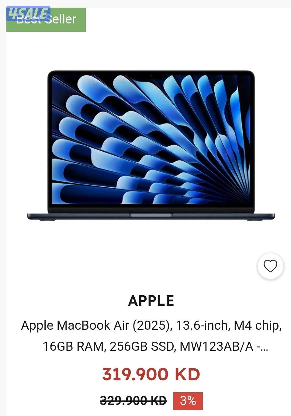 Macbook Air M4 2025 13 inch1