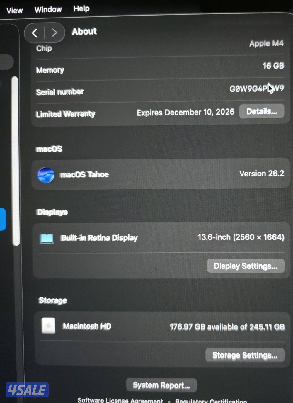 Macbook Air M4 2025 13 inch2