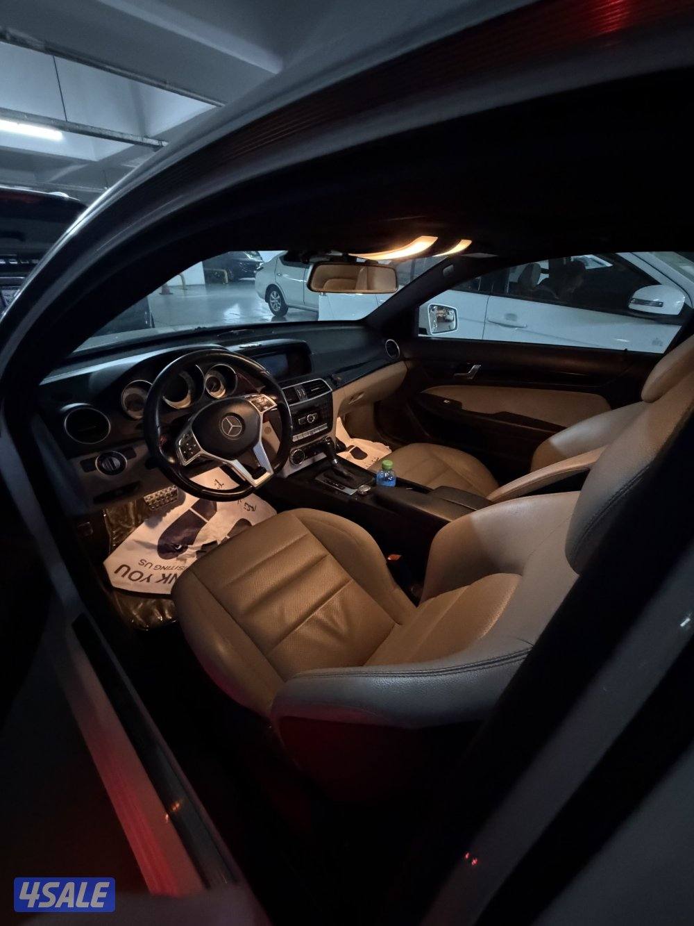 مرسيدس C250 شرط الفحص ماشي 153 الف4