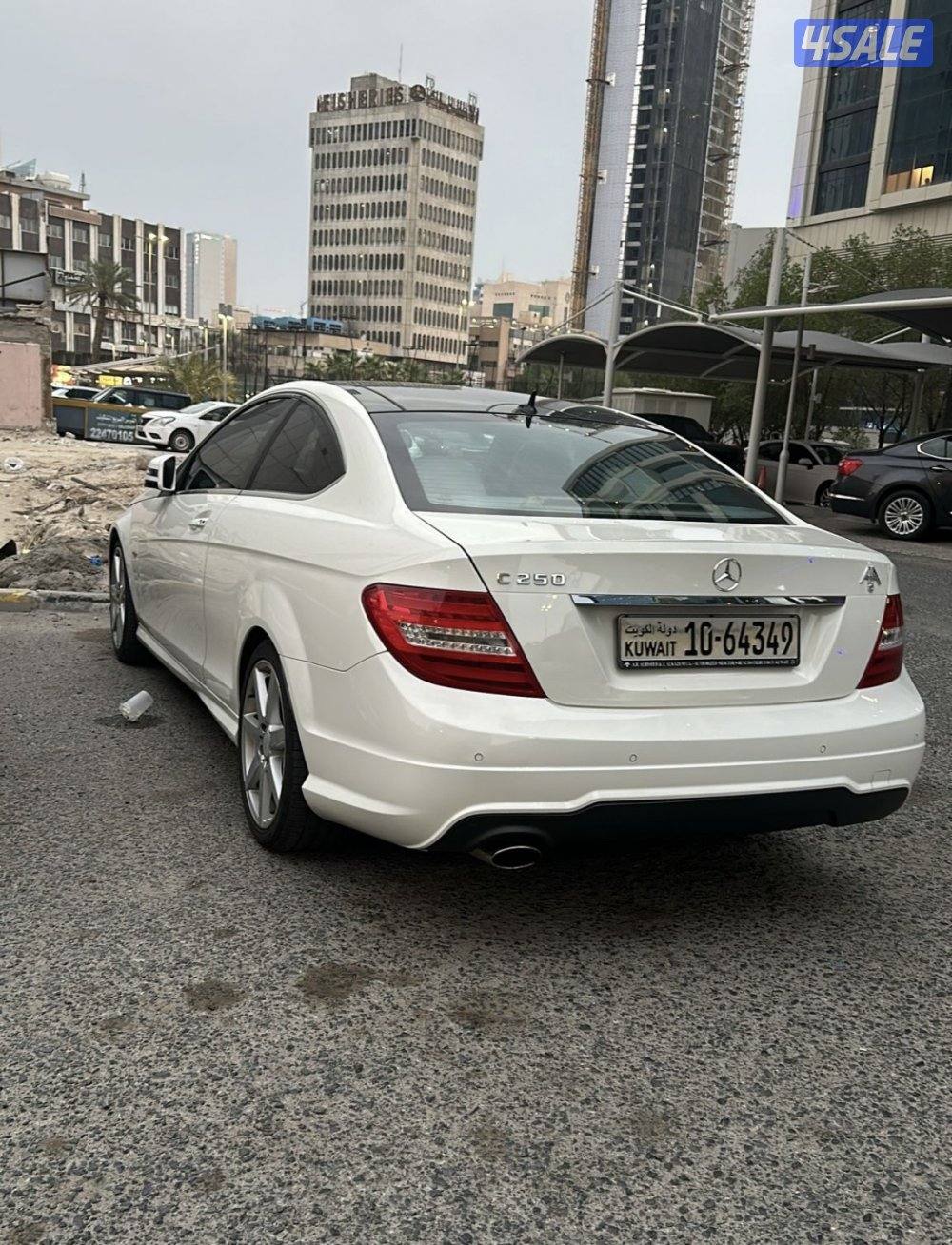 مرسيدس C250 شرط الفحص ماشي 153 الف2