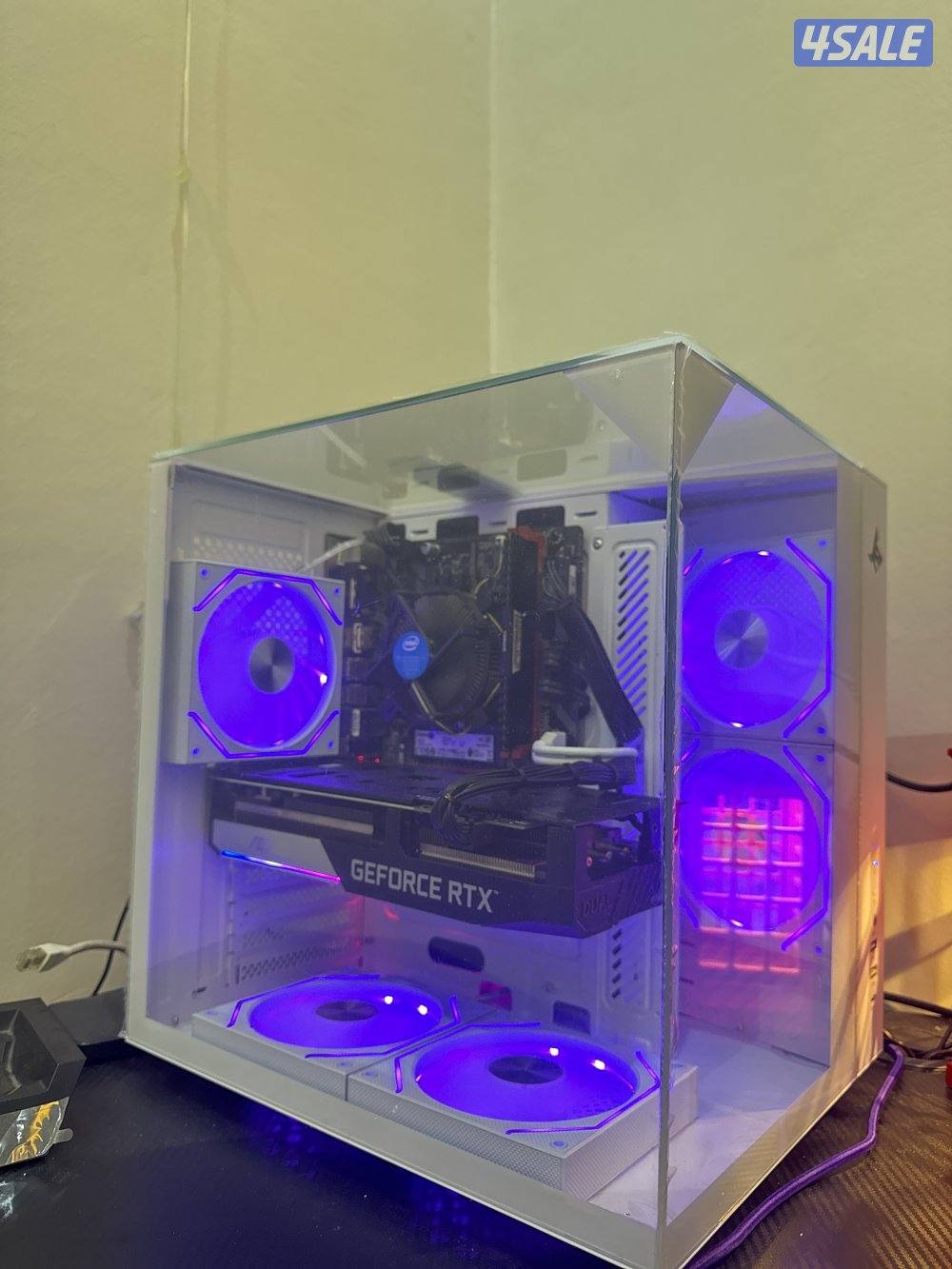 للبيع بي سي 3060 ti شبه الجديد 💥 التواصل واتس مراح اقصر معاك3