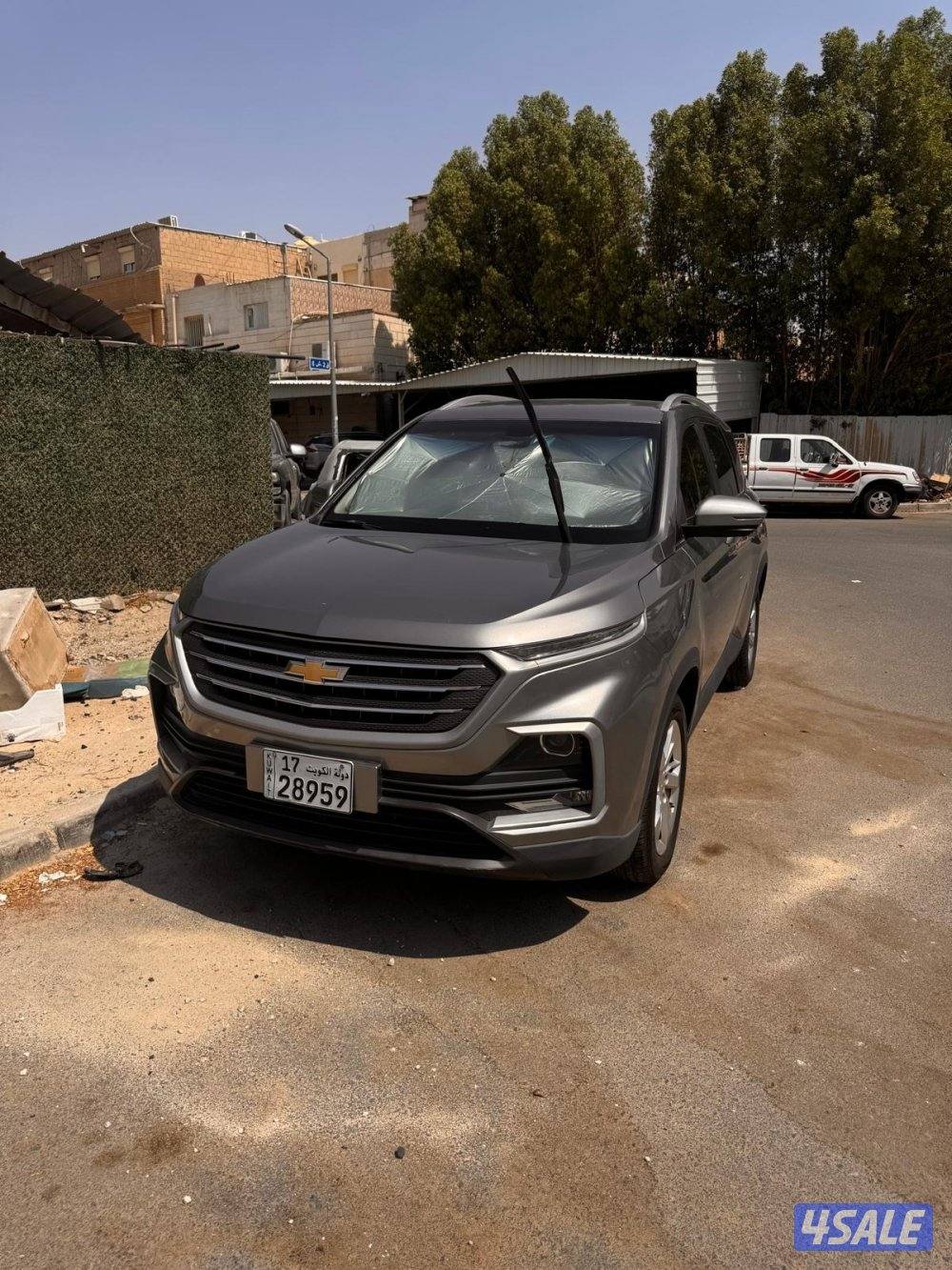 للبيع شيفرولية كابتيفا 2021 اللون الرمادي صبغ وكاله3