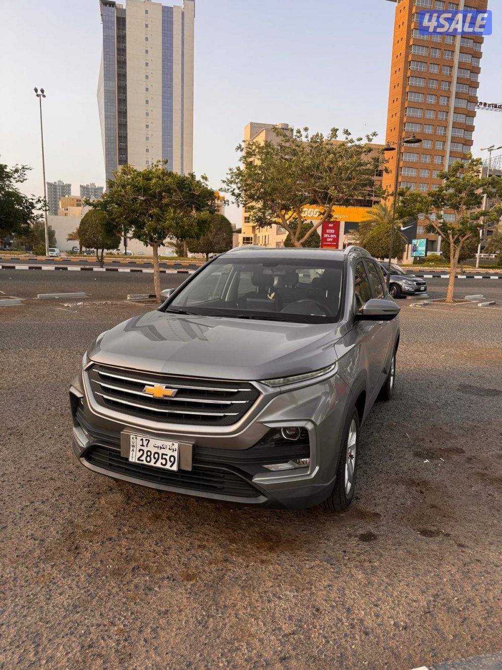 للبيع شيفرولية كابتيفا 2021 اللون الرمادي صبغ وكاله8