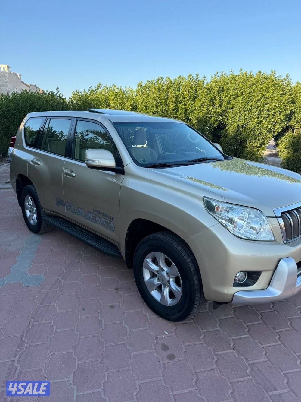 برادو TXL الساير 2010 بحاله الوكاله عداد 213 الف3