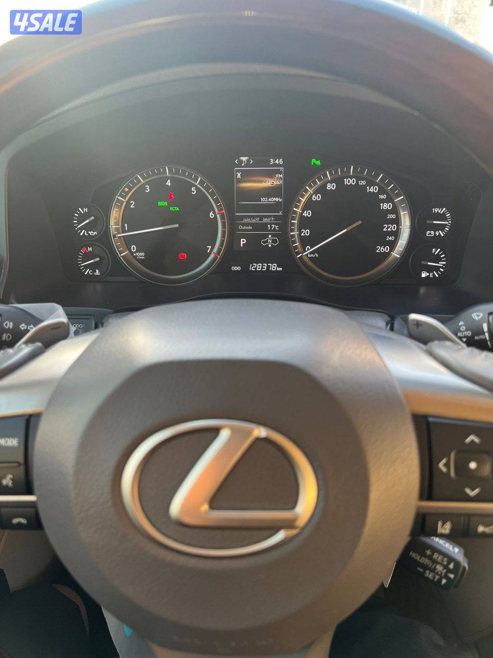 لكزس LX570 الساير 2019 درجه اولى بحاله الوكاله عداد 129 الف5