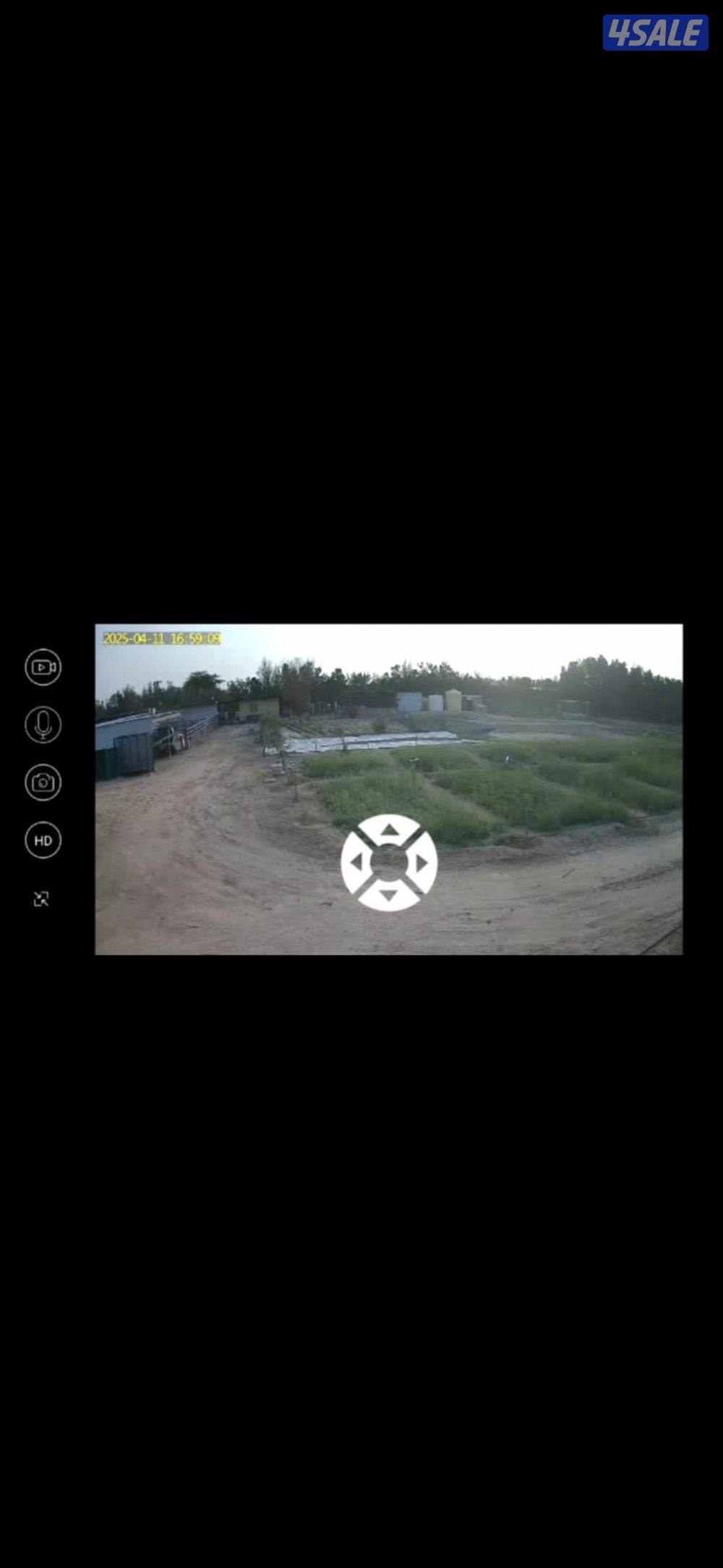 كاميرة الطاقه الشمسيه الكبيره متحركه بجميع لاتجاهات صوت صوره سبيكرمايك2