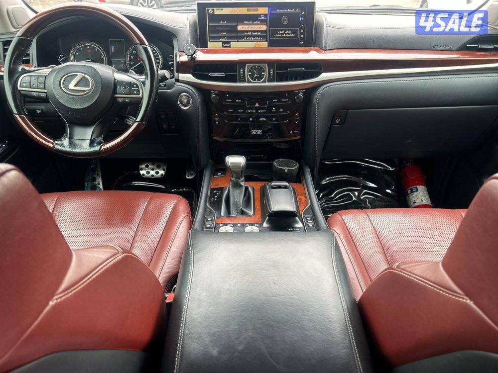 لكزس LX570 s موديل 2018 ماشى 140.000 k.m  وارد الساير .6