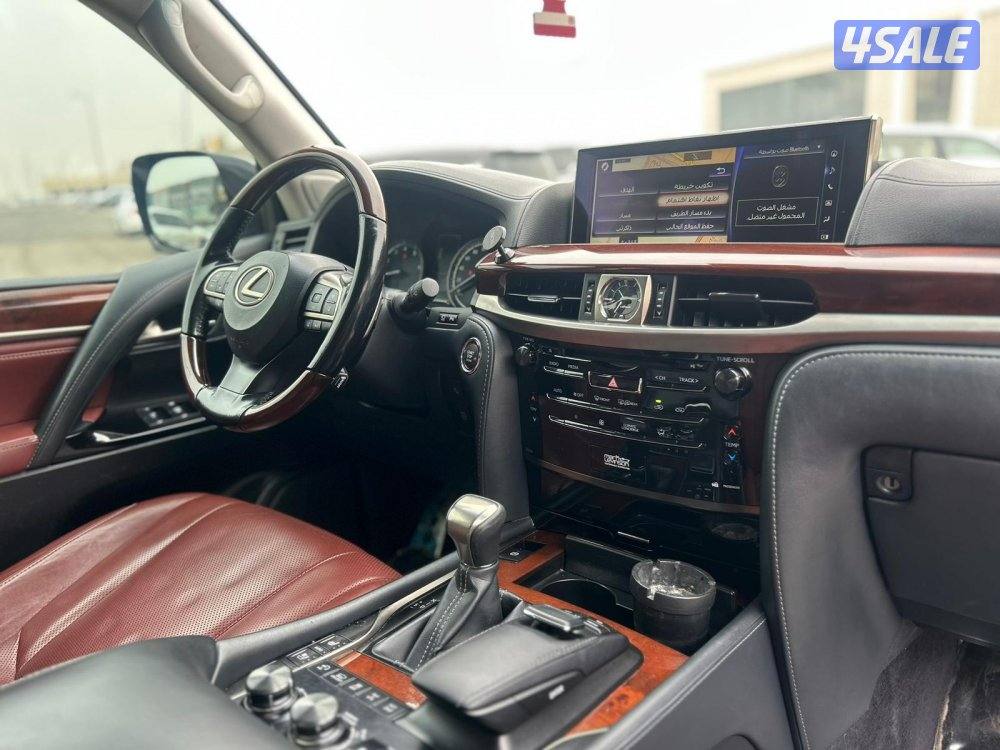 لكزس LX570 s موديل 2018 ماشى 140.000 k.m  وارد الساير .7