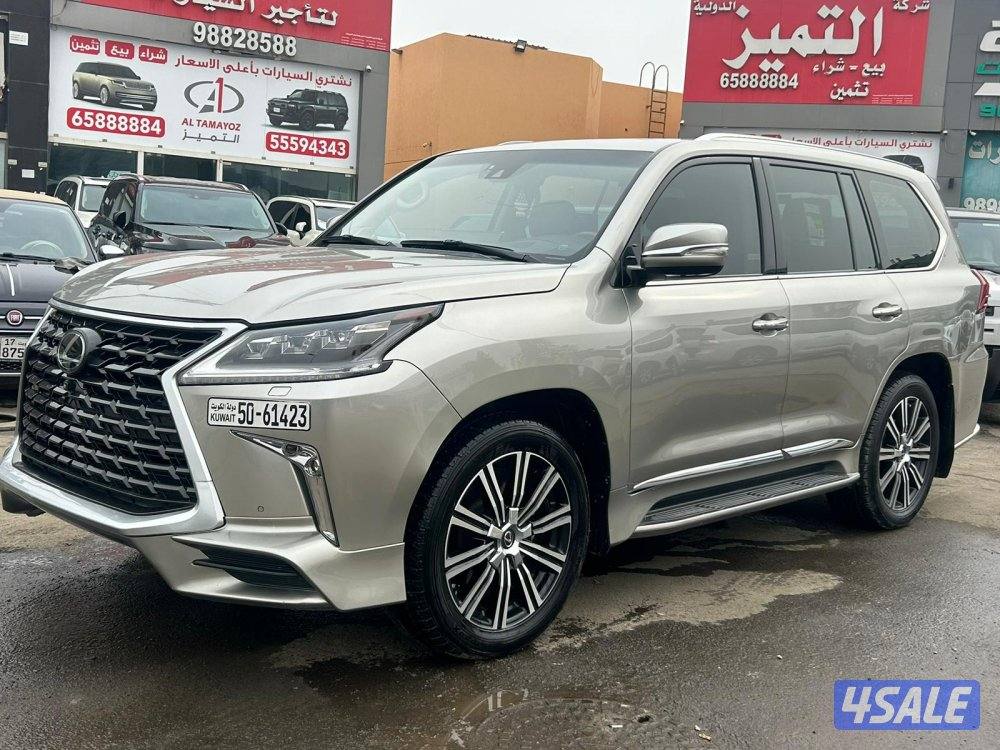 لكزس LX570 s موديل 2018 ماشى 140.000 k.m  وارد الساير .8