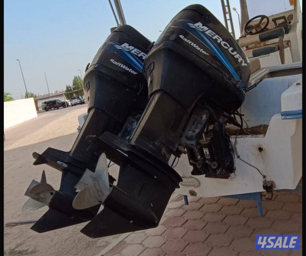 للبيع مكاين ميركري 150/150ساق طولي موديل ٢٠٠٦  شرط الفحص1