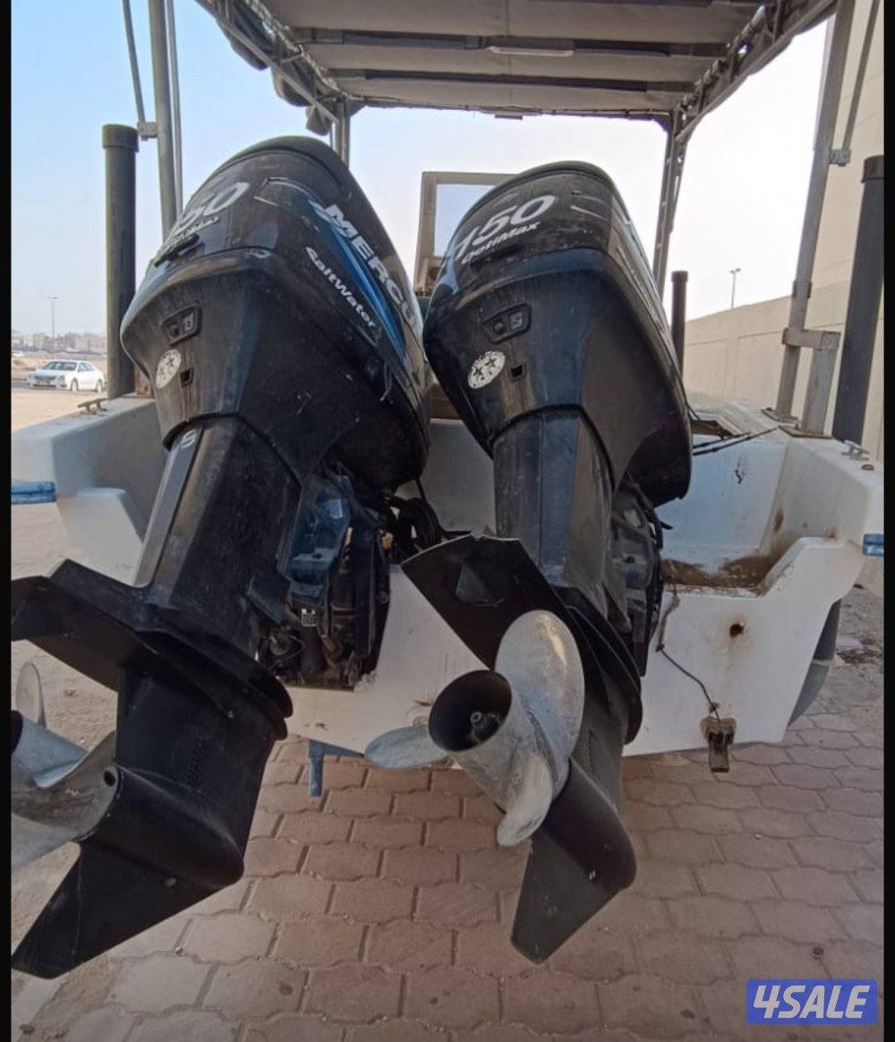 للبيع مكاين ميركري 150/150ساق طولي موديل ٢٠٠٦  شرط الفحص2