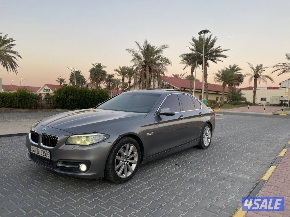 للبيع بي أم دبليو 528 موديل 20154