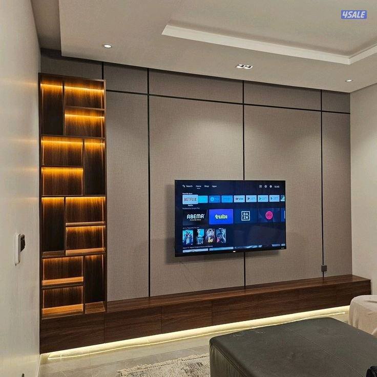 ديكورات داخليه ديكورات خشب بديل الخشب ٠الرخام ٠الحجر طولت أبواب مخفي8