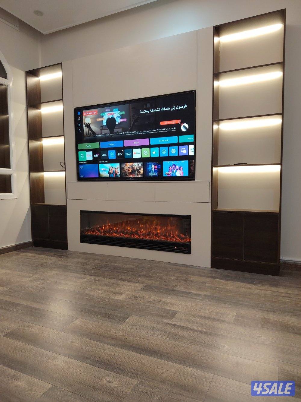 ديكورات داخليه ديكورات خشب بديل الخشب ٠الرخام ٠الحجر طولت أبواب مخفي10