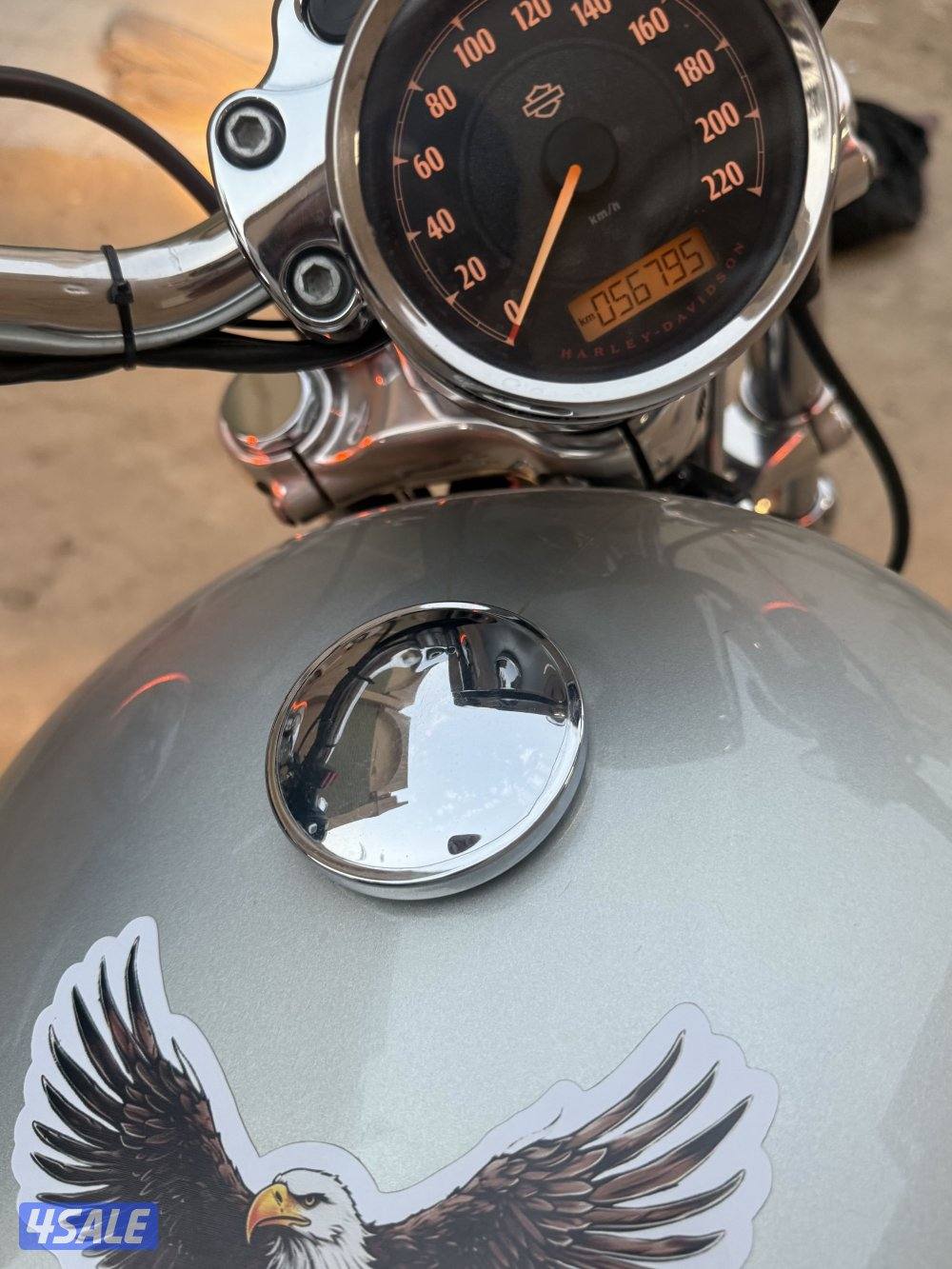 للبيع هارلي 1200 XL بحالة ممتازة مخزن داخل البيت يحتاج بطاريه ودفتر من2