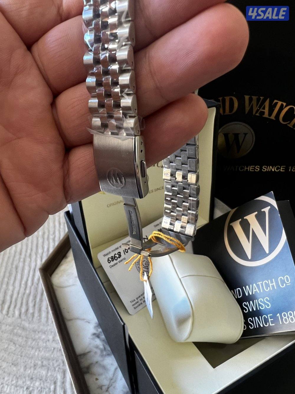 للبيع ساعه ويست اند جديده لم تستخدم بالكرتون5