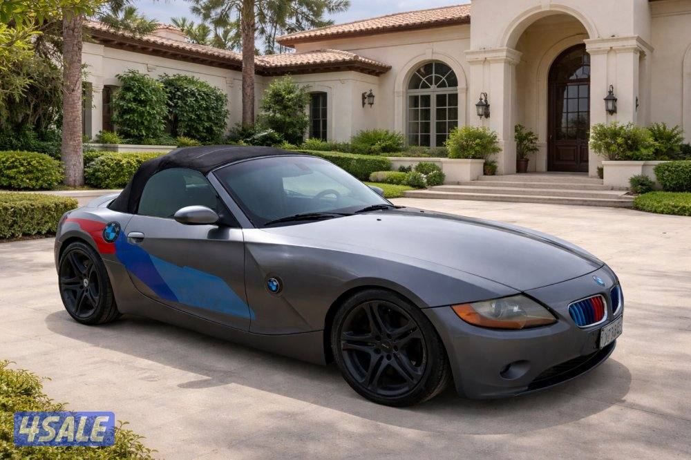 BMW Z4 رودستر – سبورت – حالة جيدة
للبيع سيارة BMW Z4
سقف قماشي (Conver2