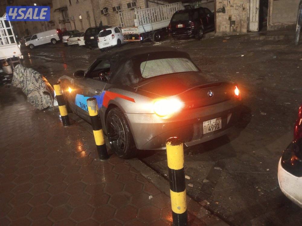 BMW Z4 رودستر – سبورت – حالة جيدة
للبيع سيارة BMW Z4
سقف قماشي (Conver5