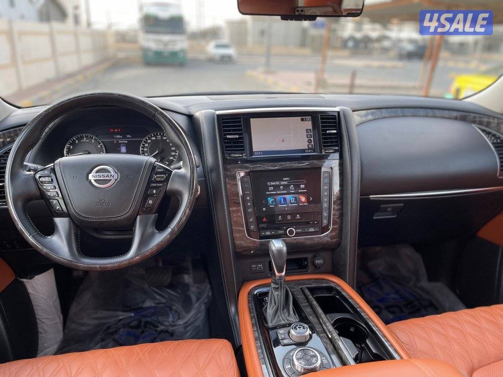 نيسان باترول بلاتينوم ستي 2020 صبغ الوكاله شرط الفحص وارد الخليج7