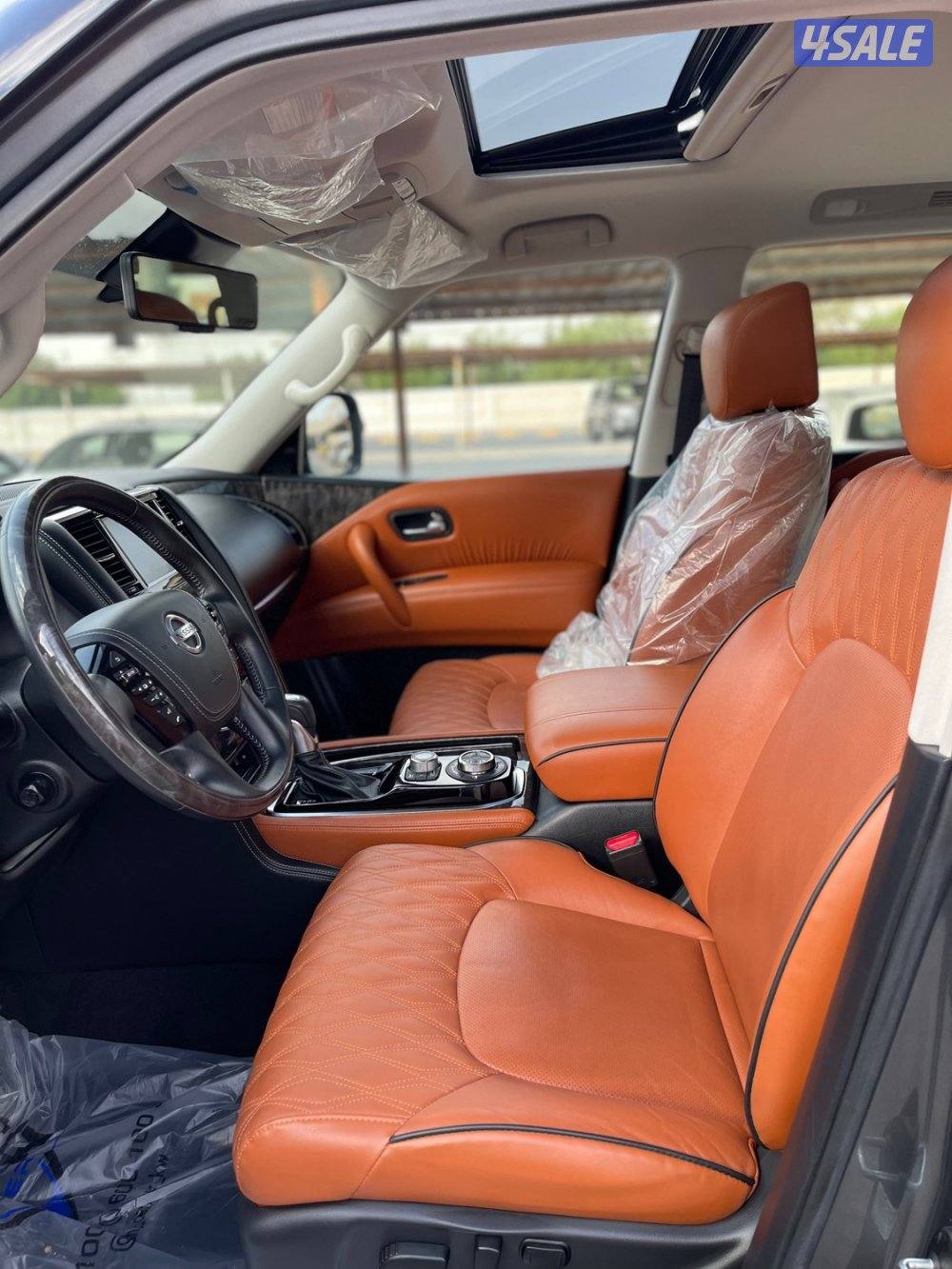 نيسان باترول بلاتينوم ستي 2020 صبغ الوكاله شرط الفحص وارد الخليج9