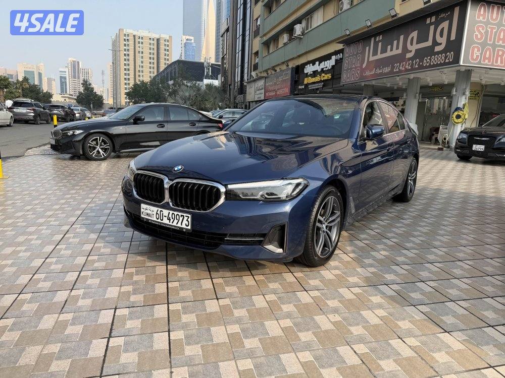 بي ام دبليو 520i موديل 2022 عداد 37 الف كفالة وسيرفيس مجاني صبغ وكالة0