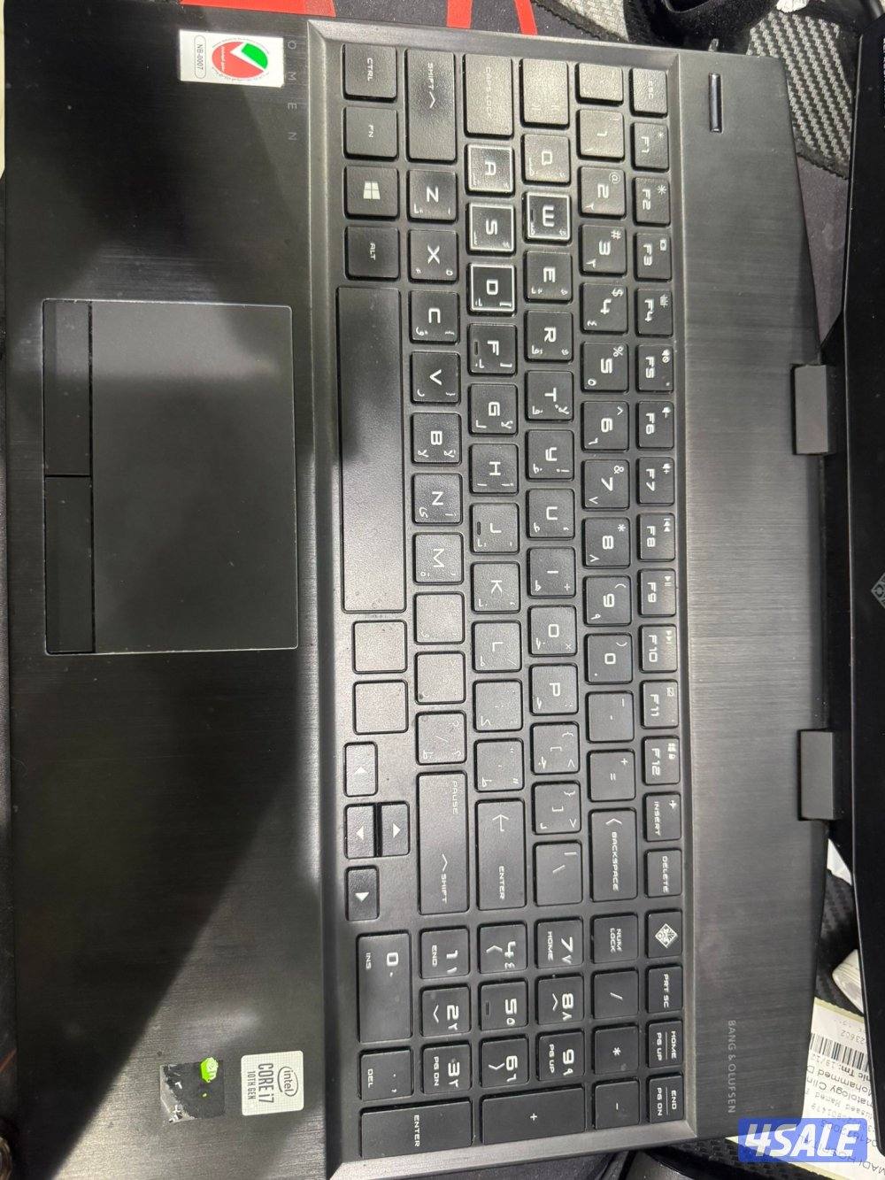 لابتوب  قوي حق القيمنق ودراسة omen15 قابل للمساومة3