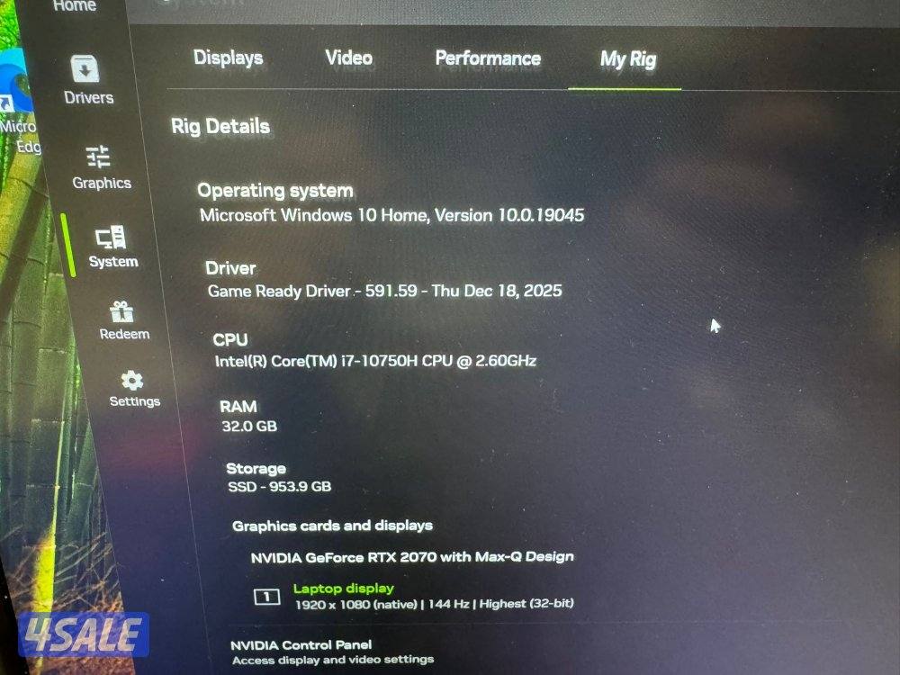 لابتوب  قوي حق القيمنق ودراسة omen15 قابل للمساومة1