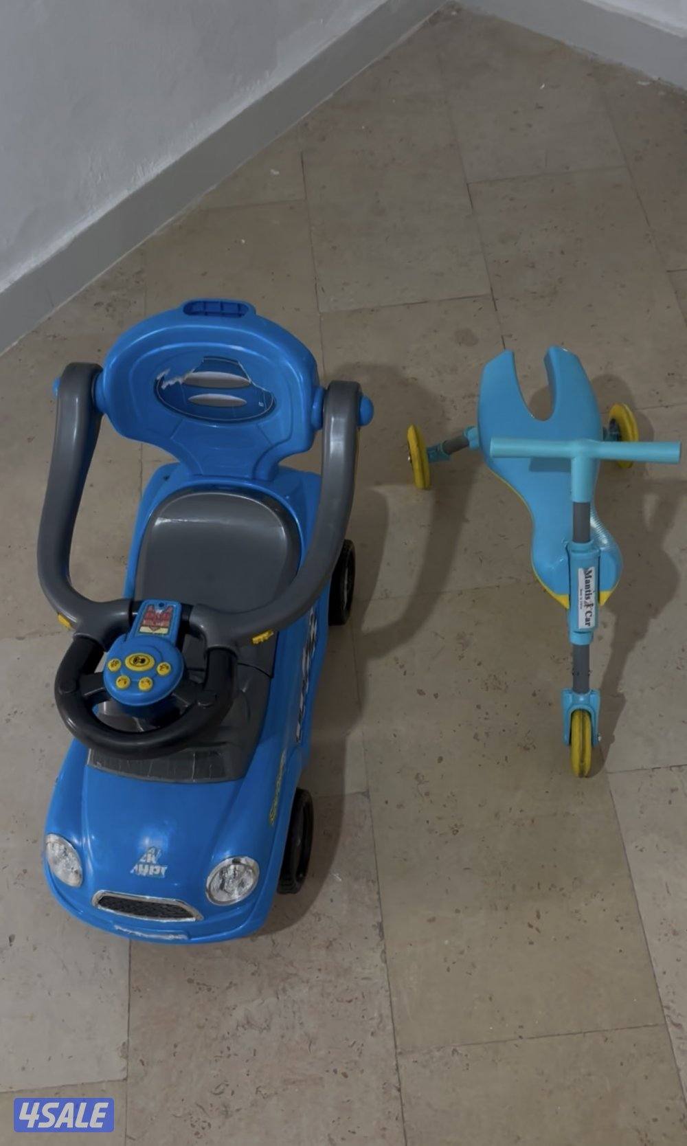 ألعاب أطفال سيارتين من عمر سنتين ل٥ سنين0