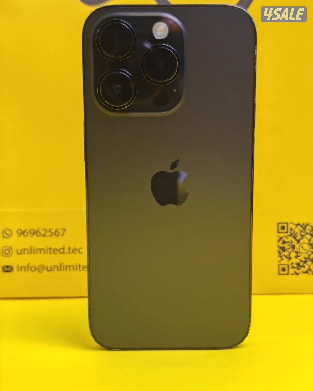 ايفون 14 برو – 256 جيجا – أسود  iPhone 14 Pro 256GB Black1