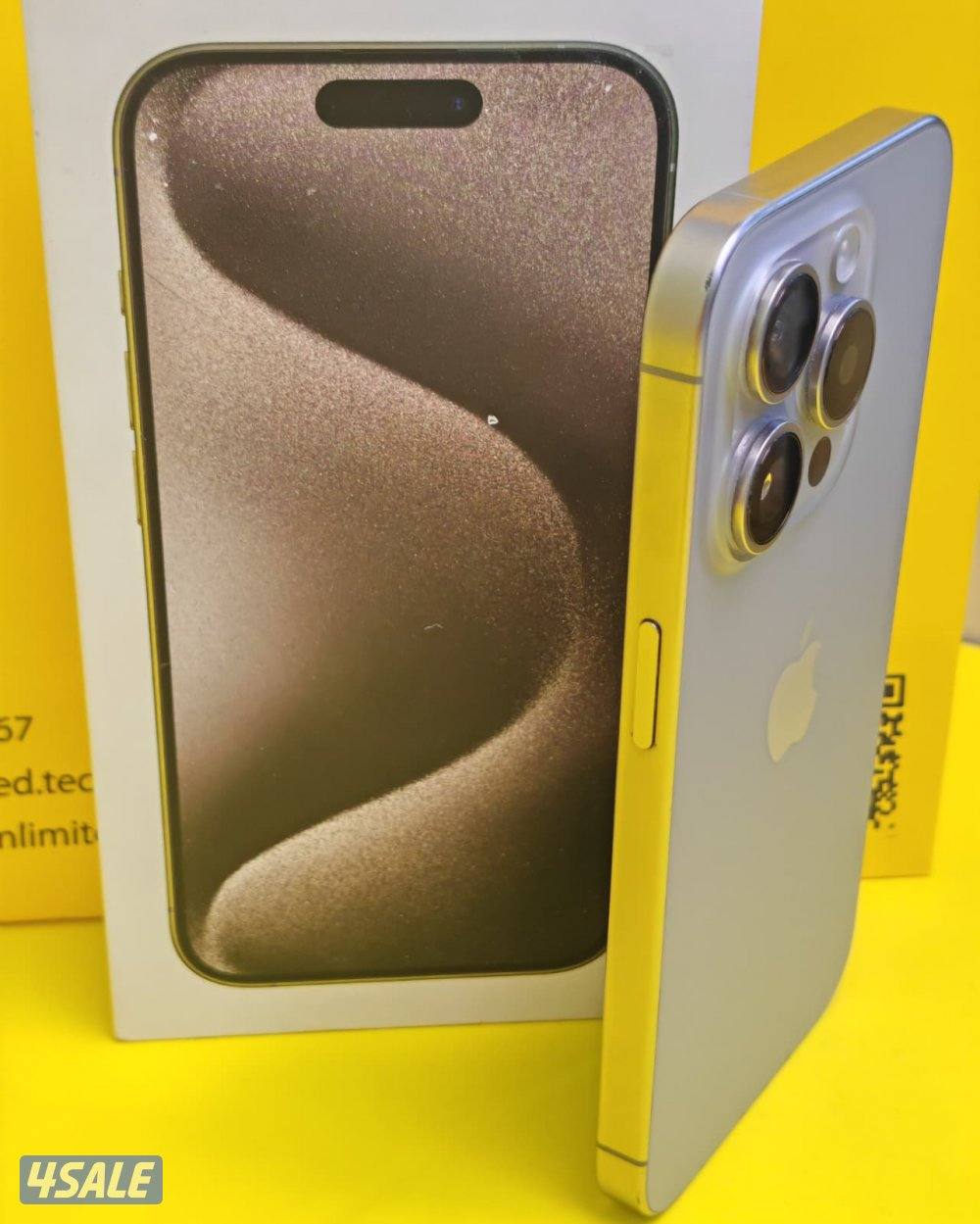 ايفون 15 برو – 512 جيجا – تيتانيوم طبيعي  iPhone 15 Pro 512GB Natural8